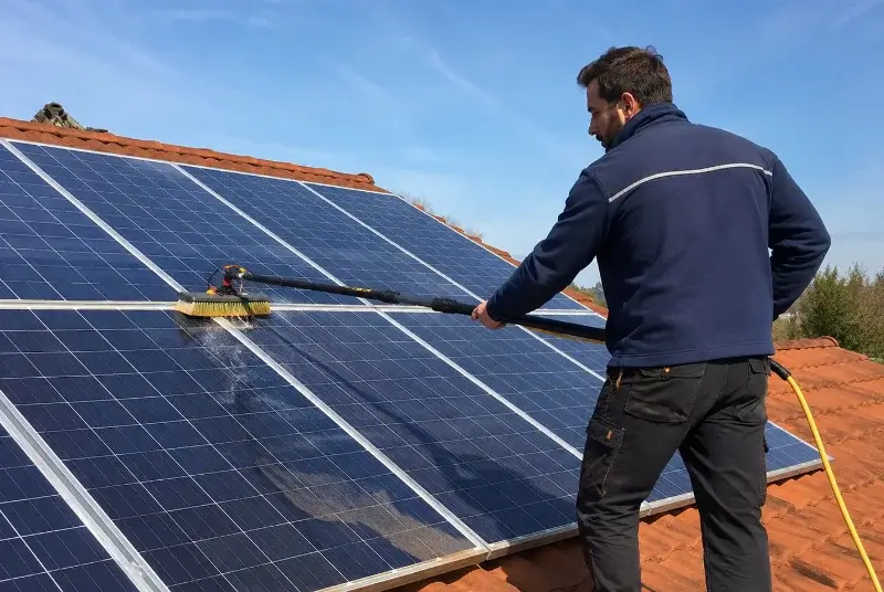 Nettoyage et entretien de panneaux solaires à Limousis